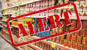 Allerta prodotti alimentari