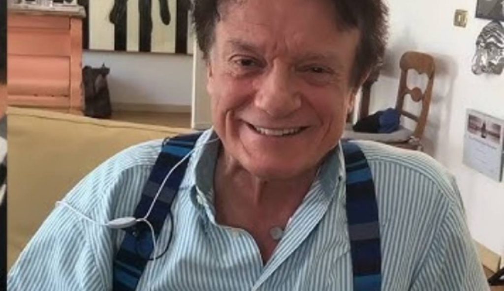 Massimo Ranieri in casa sua