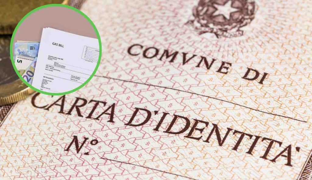 Bollette e carta di identità
