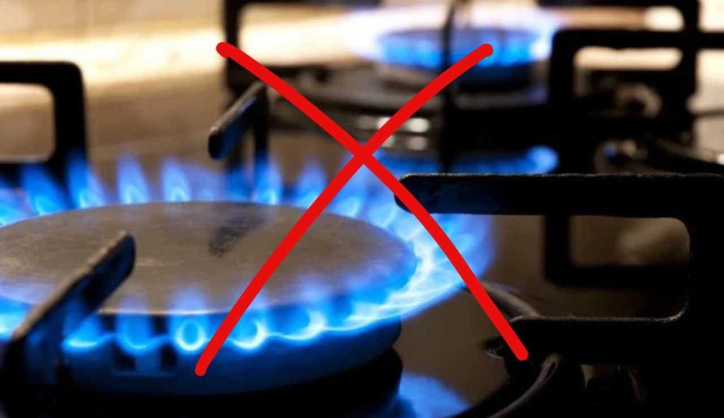 No fornello a gas