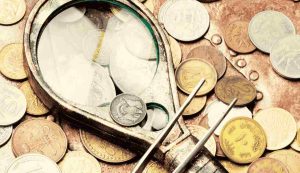 numismatica monete lente