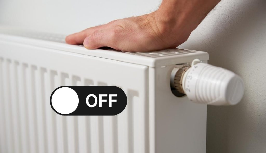 Termosifone spento