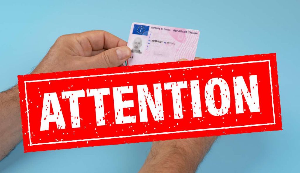 Attenzione patente