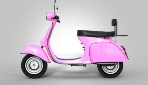 Scooter rosa