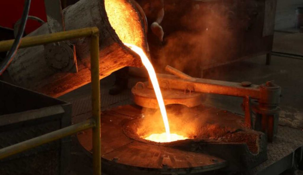 Scioglimento del ferro