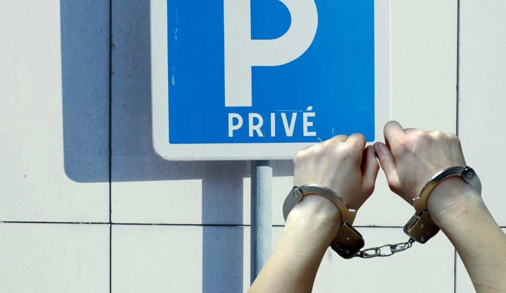 Parcheggio arresto