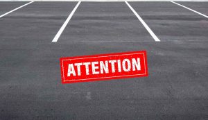 Parcheggio attenzione