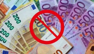 Stop all'uso dei contanti