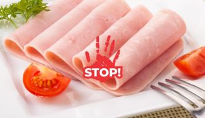 Stop prosciutto