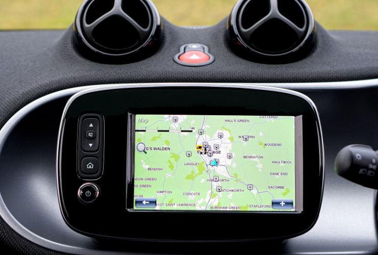 GPS nell'auto