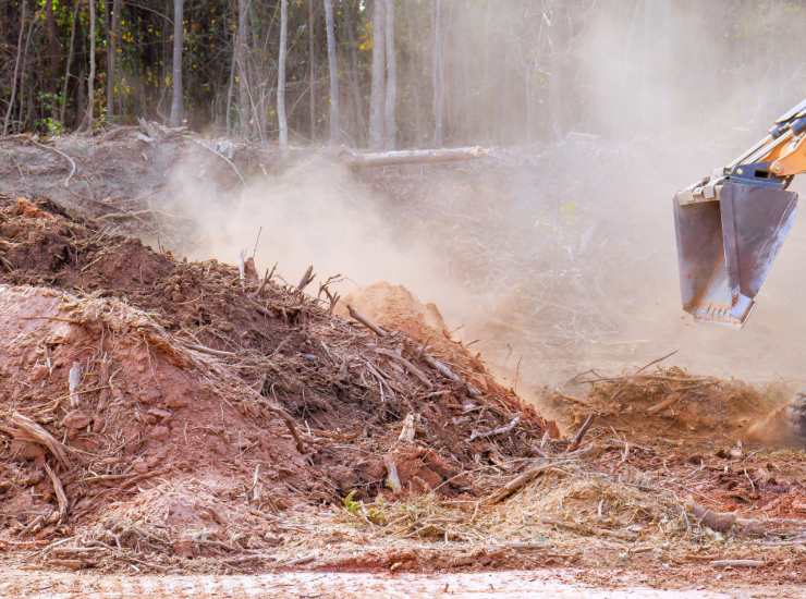 Illustrazione del consumo del suolo in corso (Canva FOTO) - buildingcue.it