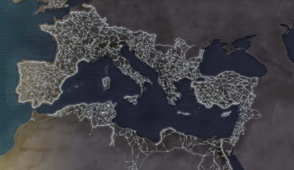 Itiner-e, il Google Maps dell’antica Roma: 300.000 km di strade storiche a portata di click