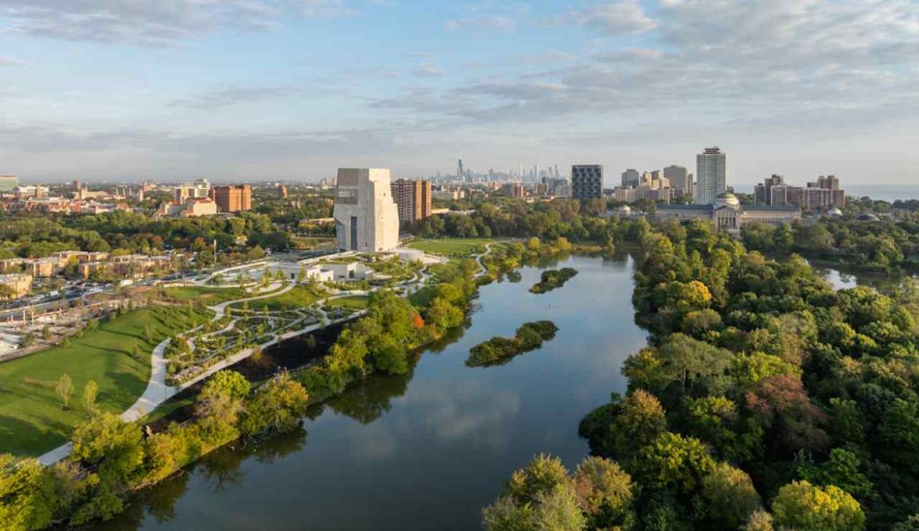 Obama Presidential Center: ingegneria del granito, geotermia e un campus progettato per restituire energia alla rete